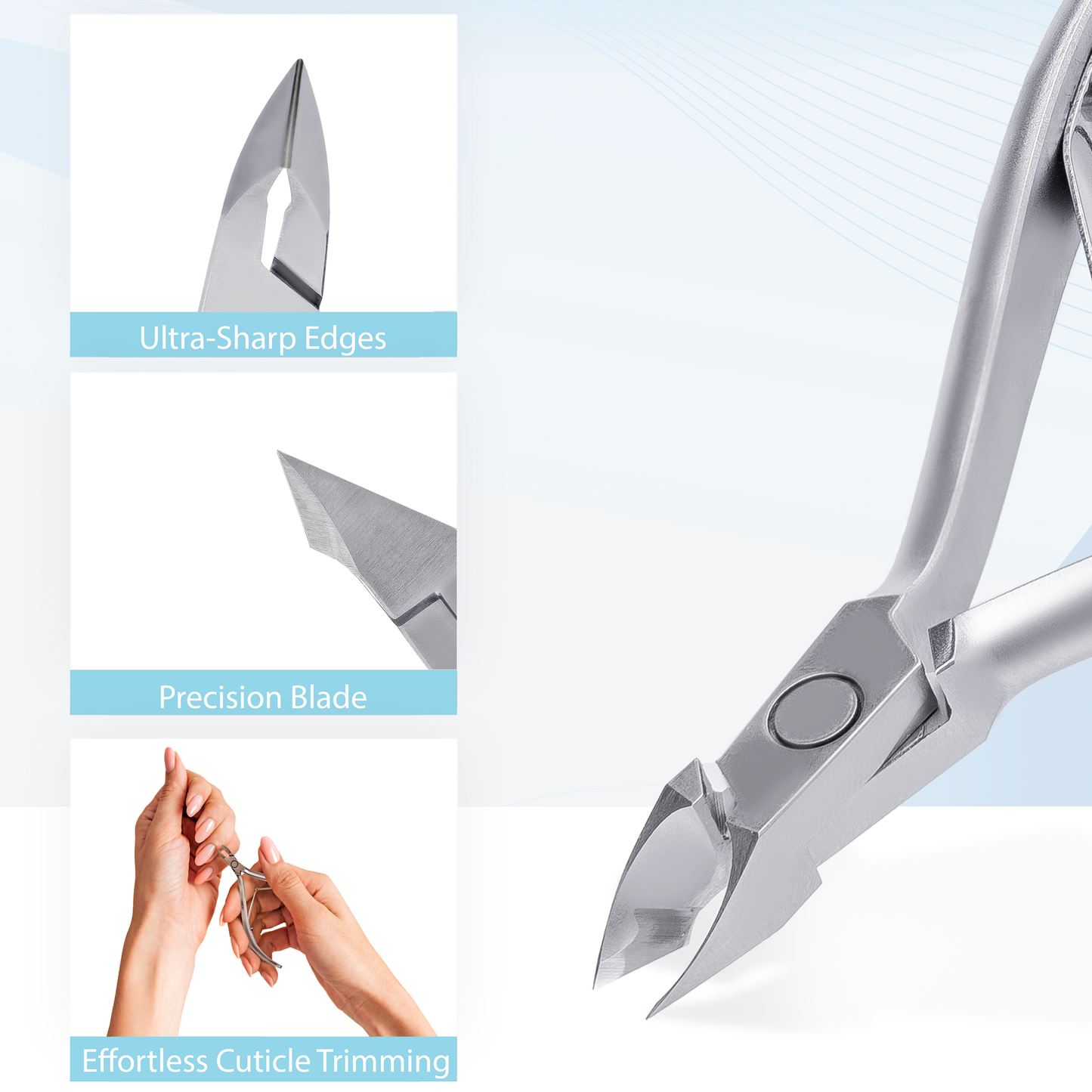 Professional Premium Cuticle Nipper Double Spring Jaw 14 C-3902
