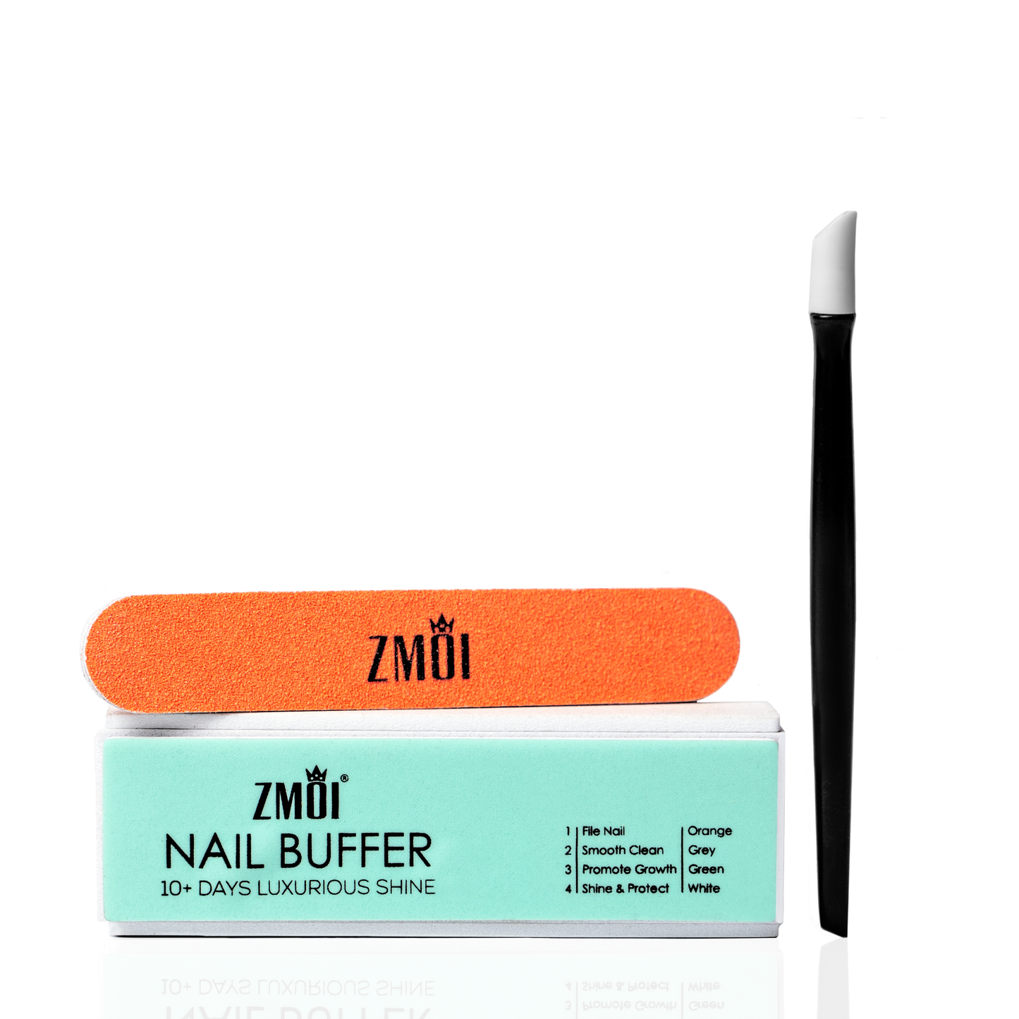 Pro Nail Buffer Set Luxurious Shine Korean 4-Way Nail Buffing Block