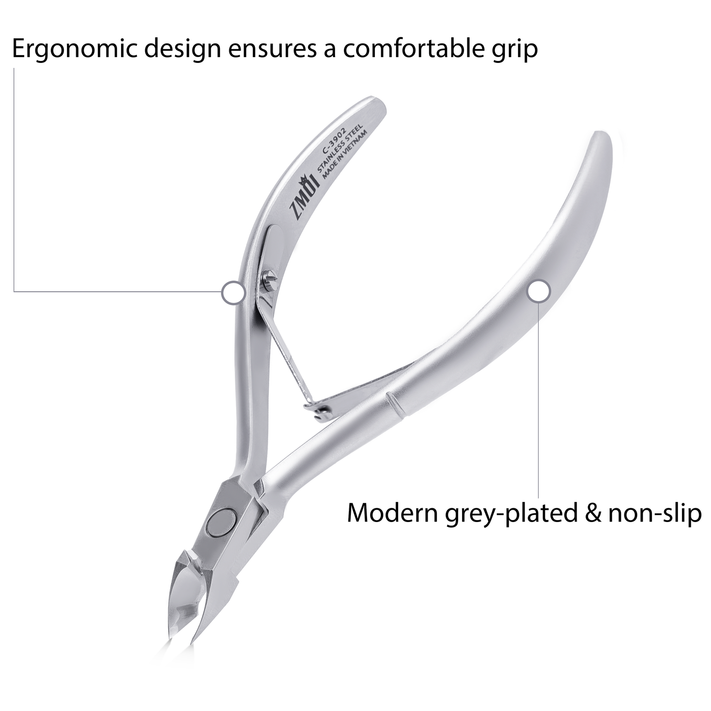 Professional Premium Cuticle Nipper Double Spring Jaw 14 C-3902