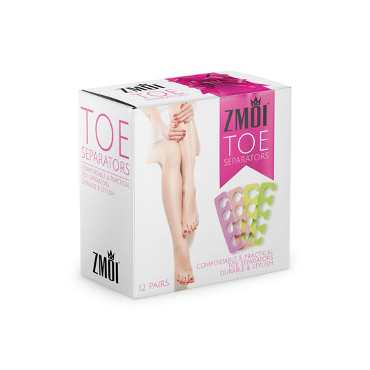Toe Separators Super Soft Durable Two Tone 12 Pairs