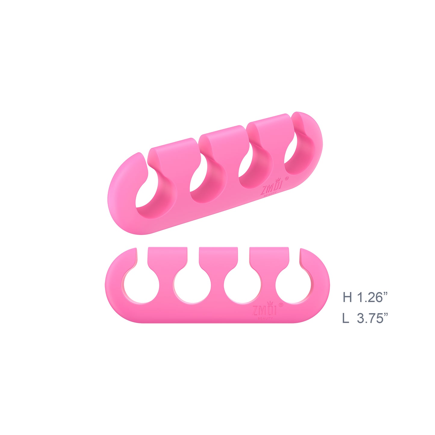 Gel Toe Separators for Women & Men - Soft Silicone Pedicure/Yoga Toe Spacers