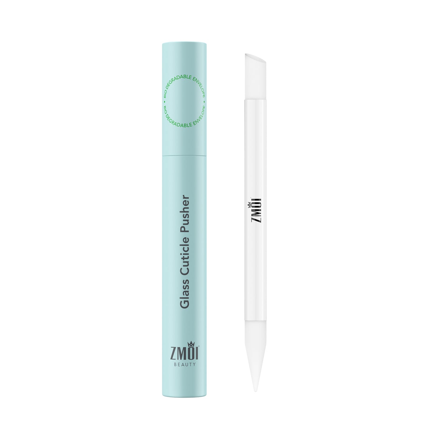 Glass Dual Ended Nail Cuticle Pusher
