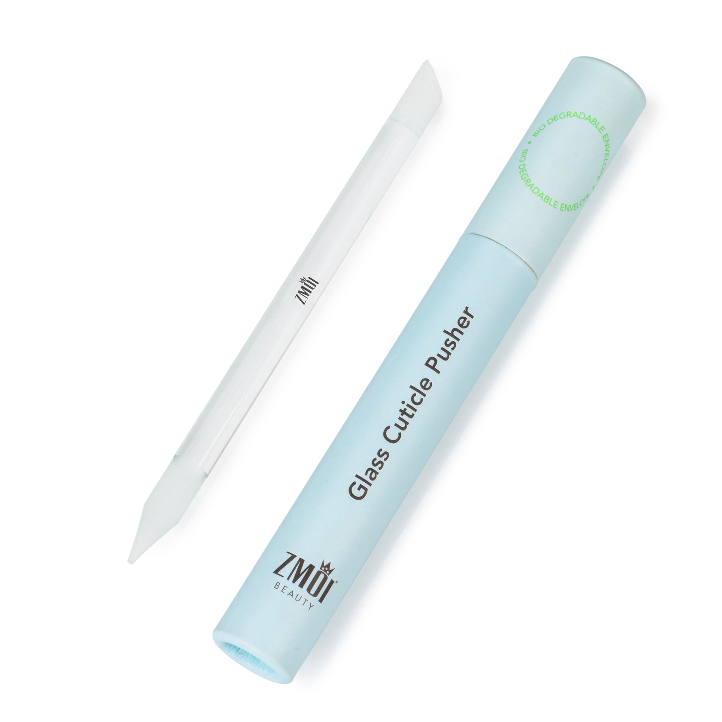 Glass Dual Ended Nail Cuticle Pusher
