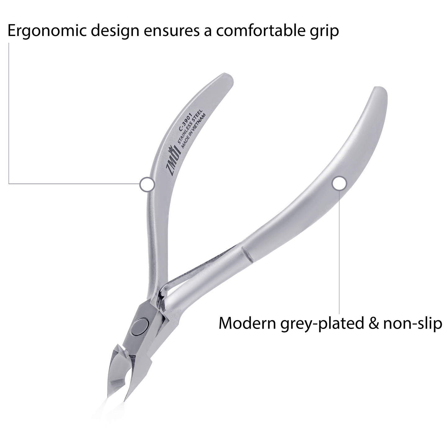 Professional Premium Cuticle Nipper Jaw 14 C-3901 – www